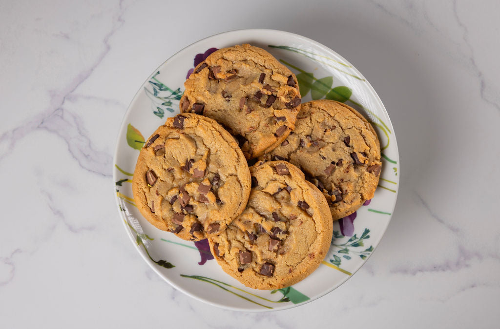 Belgian Chocolate Chunk Cookies 4pk