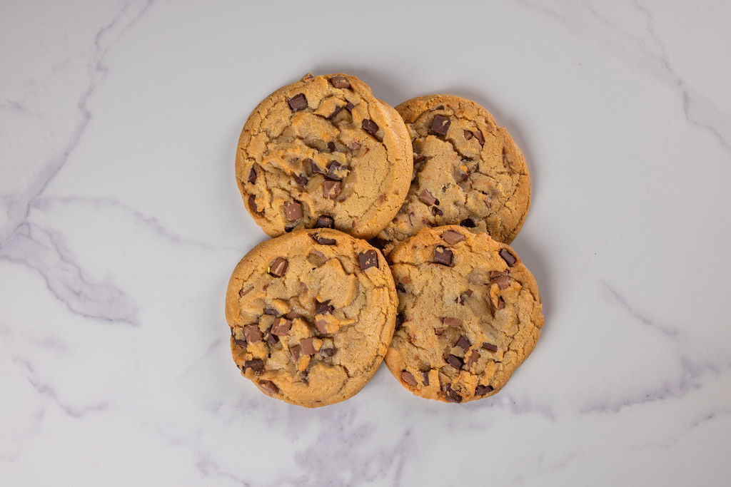 Belgian Chocolate Chunk Cookies 4pk