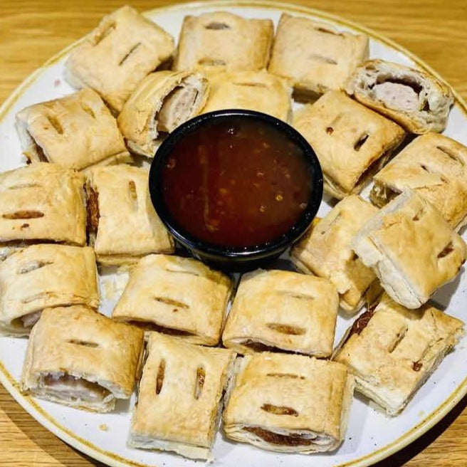 Mini Sausage rolls – 50 pieces