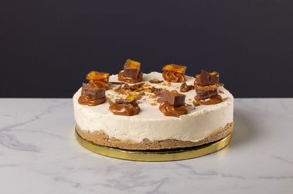 Caramel Crunchie Cheesecake