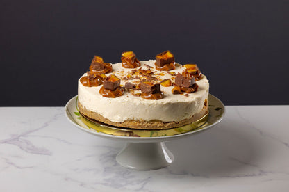 Caramel Crunchie Cheesecake